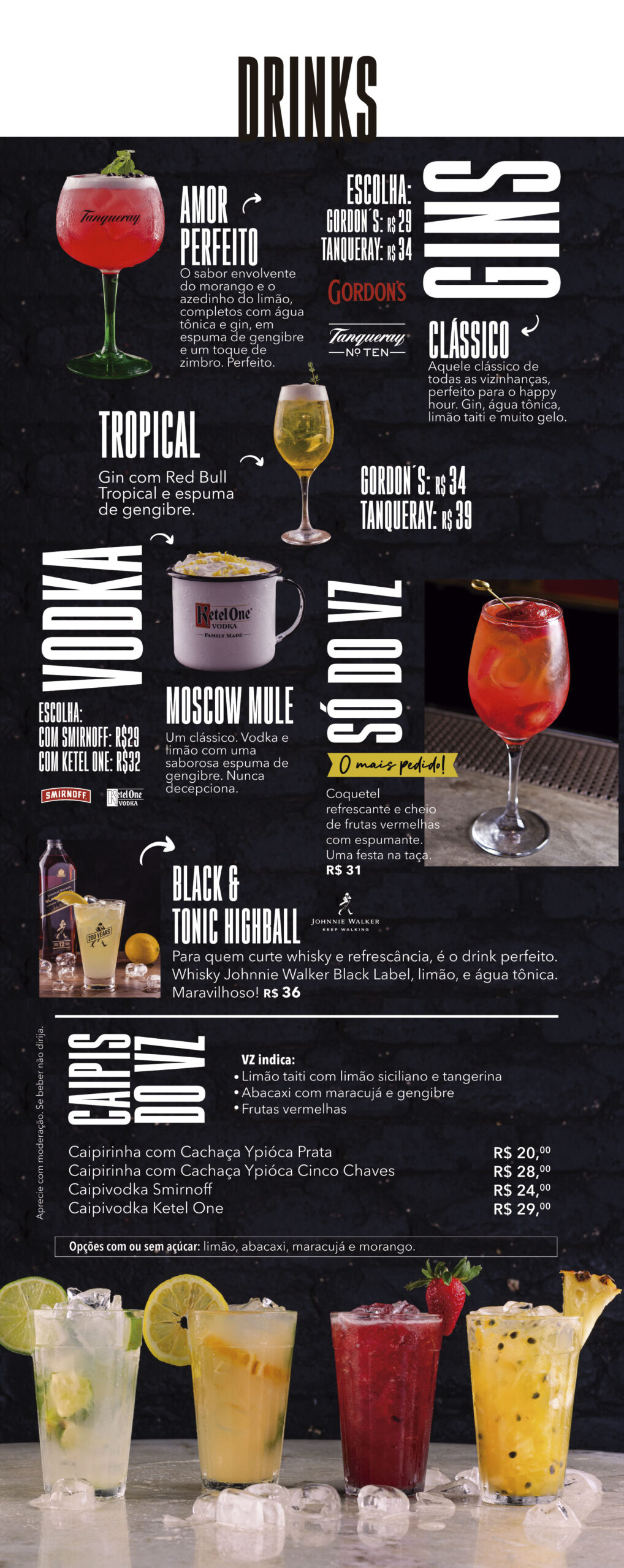 Cardápio Vizinhando Entradas