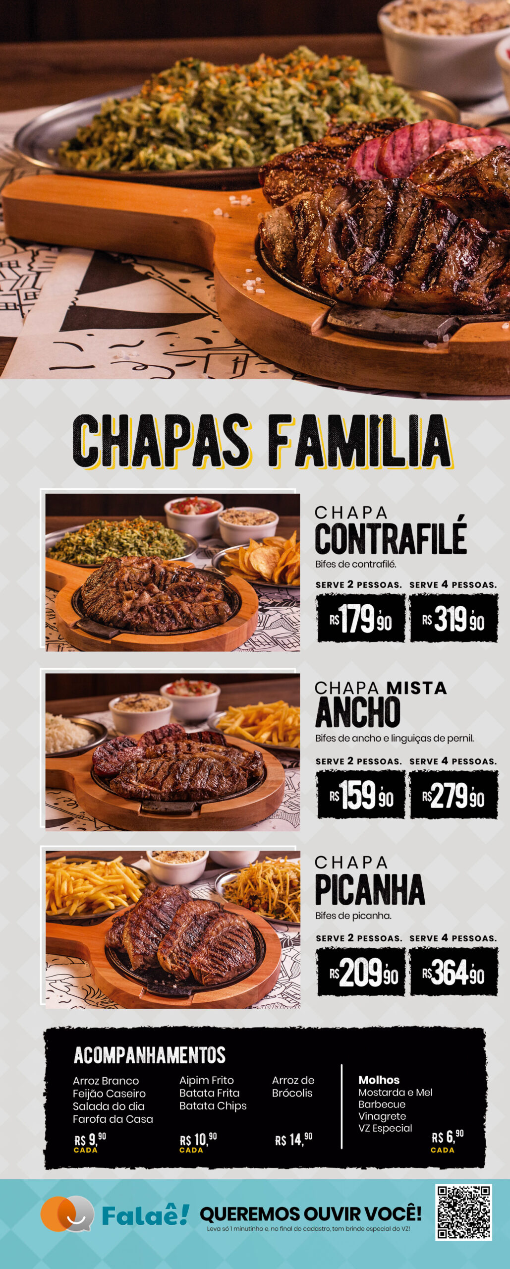 Cardápio Vizinhando Entradas