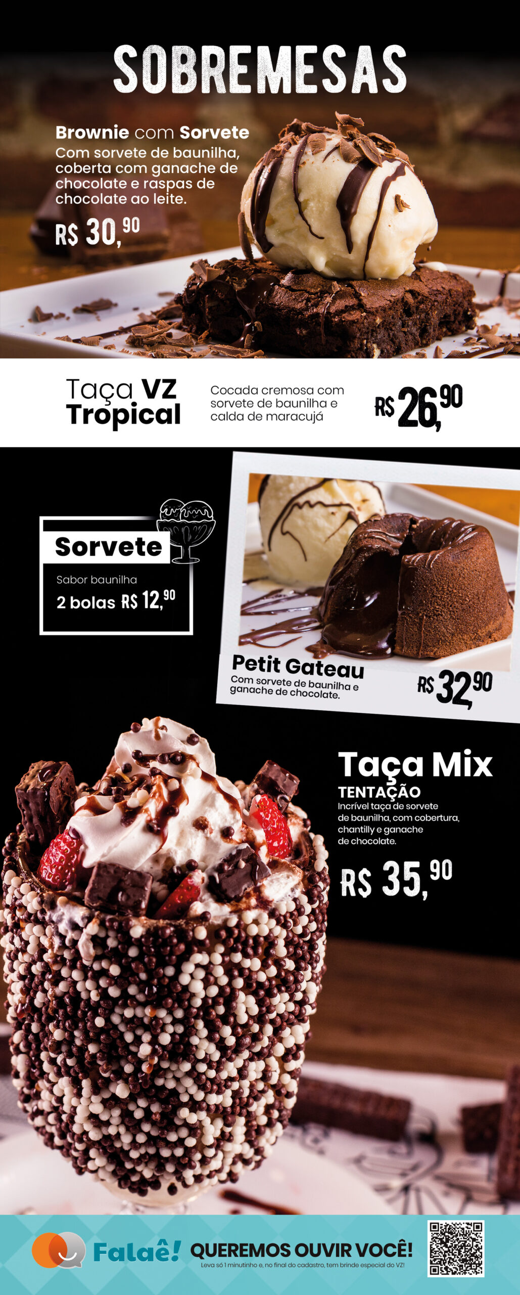 Cardápio Vizinhando Entradas